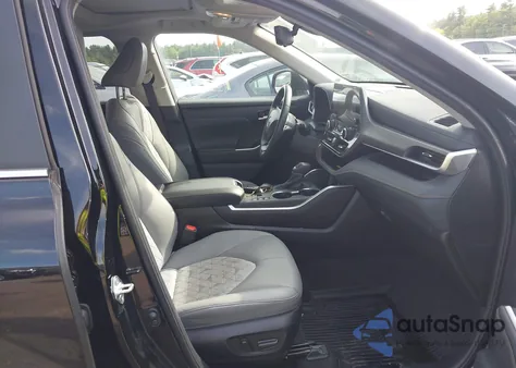 2023 Toyota Highlander Hybrid Xle Bronze из США, поврежденный, VIN 5TDABRCH9PS135442